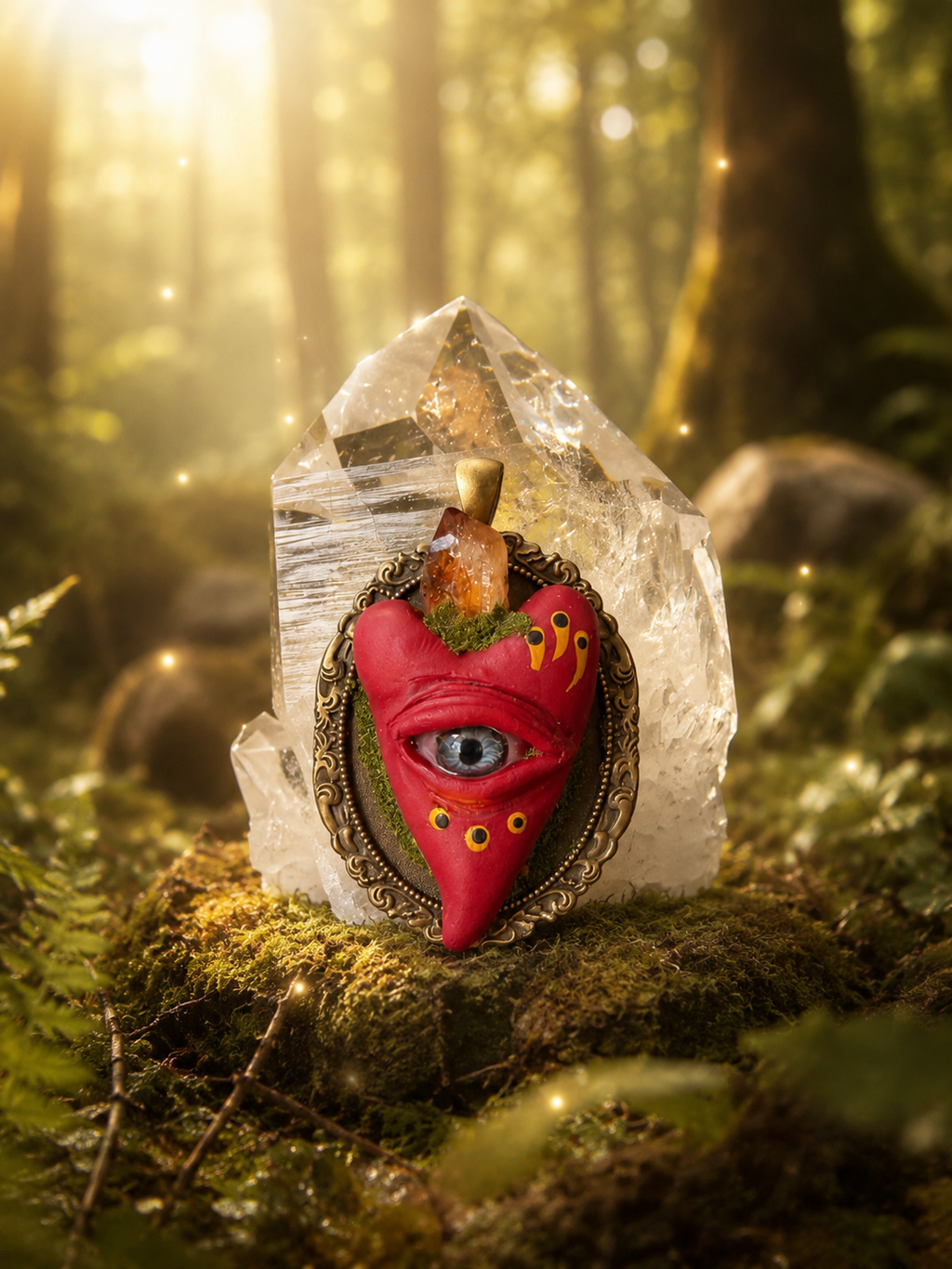 Colgante "Corazón Vigilante"