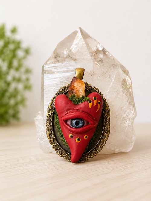 Colgante "Corazón Vigilante"
